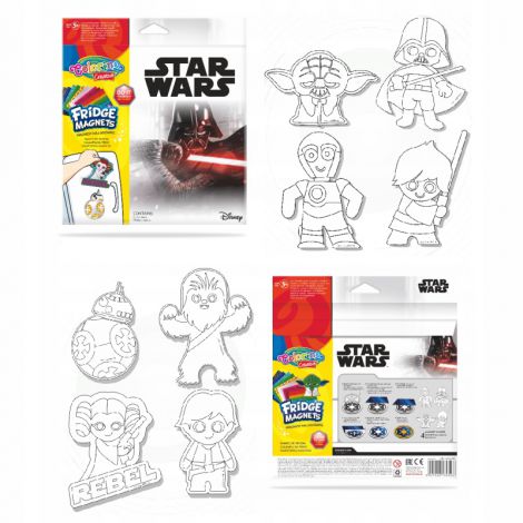 Zestaw kreatywny Magnesy Colorino Creative Star Wars, 4szt - 2